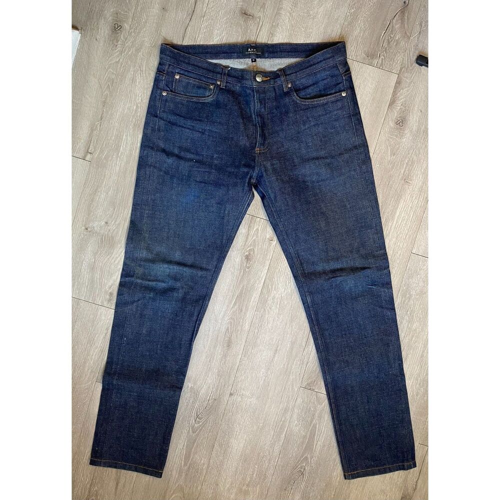 A.P.C. Men’s Straight Jeans - Dark Indigo